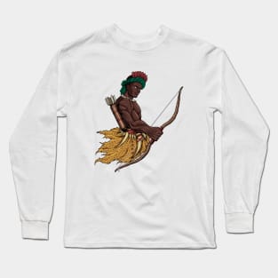 God of the Yoruba religion - Oshosi Long Sleeve T-Shirt